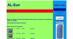 Desktop Screenshot of al-sun.eu